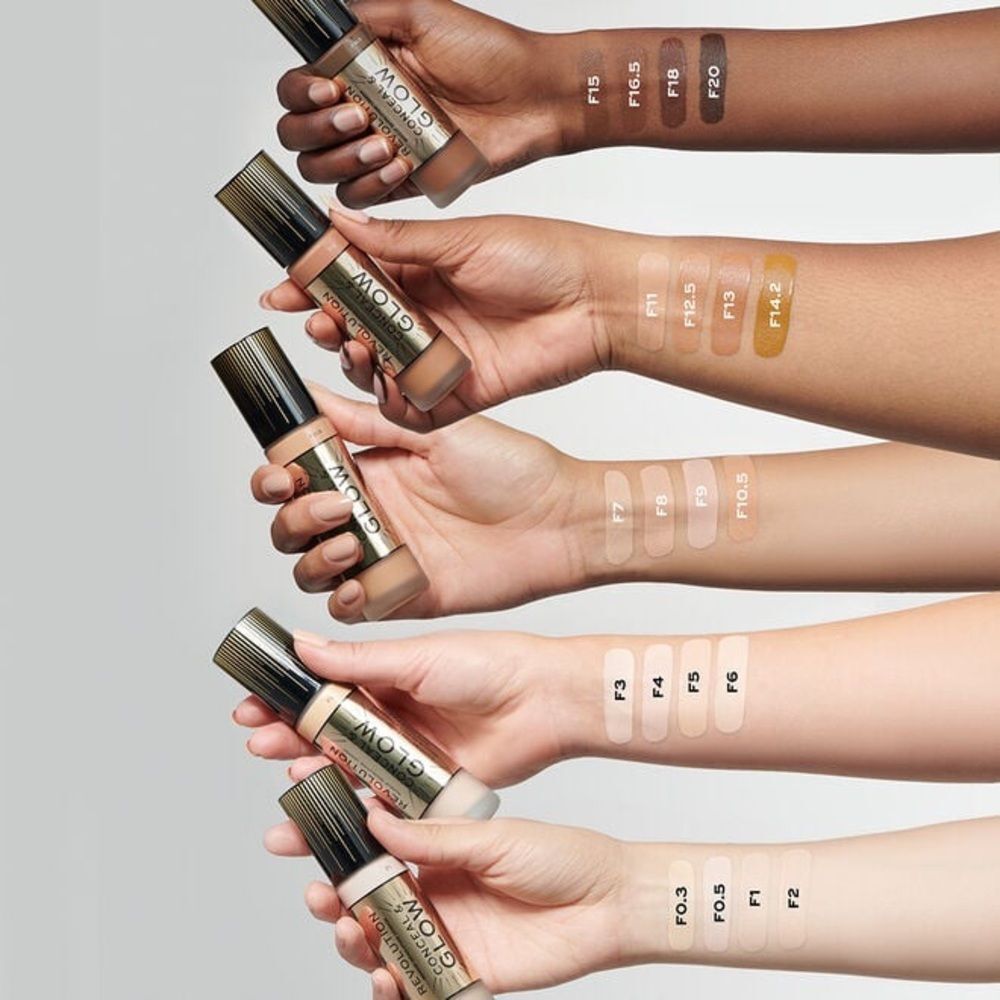 Makeup Revolution Conceal & Glow Illuminating Foundation F6 F14.2